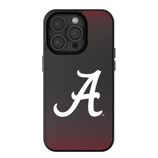 University of Alabama Crimson Tide Script A Linen iPhone MagSafe Compatible Phone Case