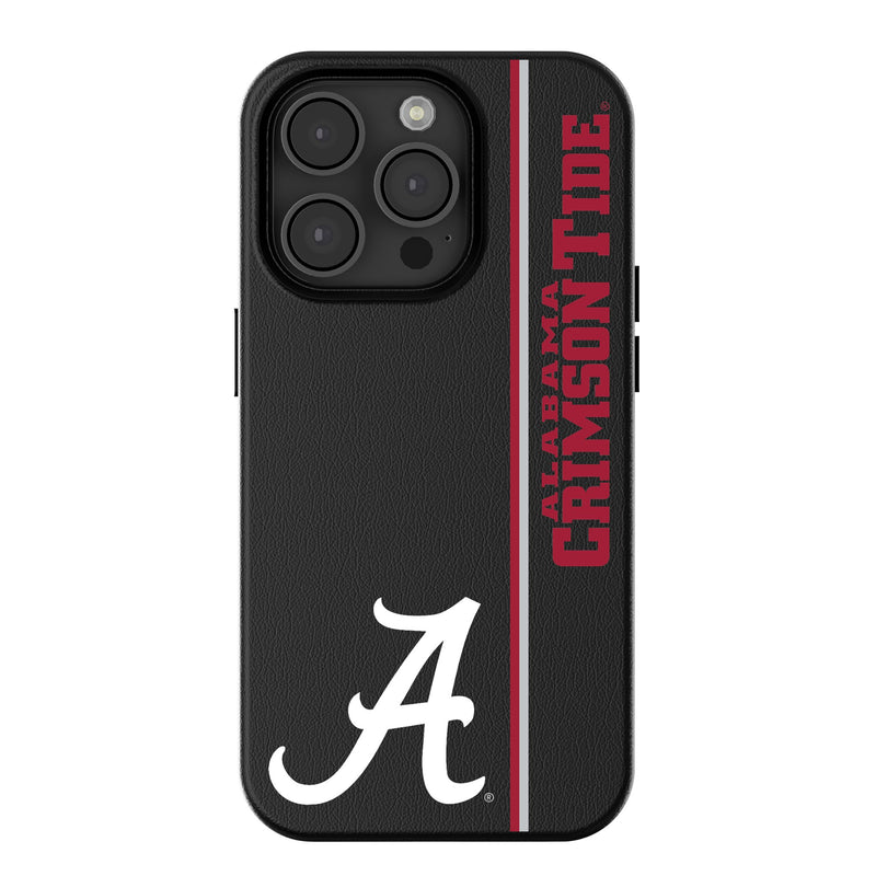 University of Alabama Crimson Tide Script A Sidebar iPhone MagSafe Compatible Phone Case