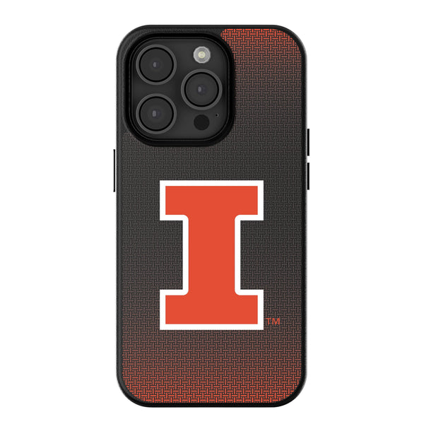 University of Illinois Fighting Illini Linen iPhone MagSafe Compatible Phone Case