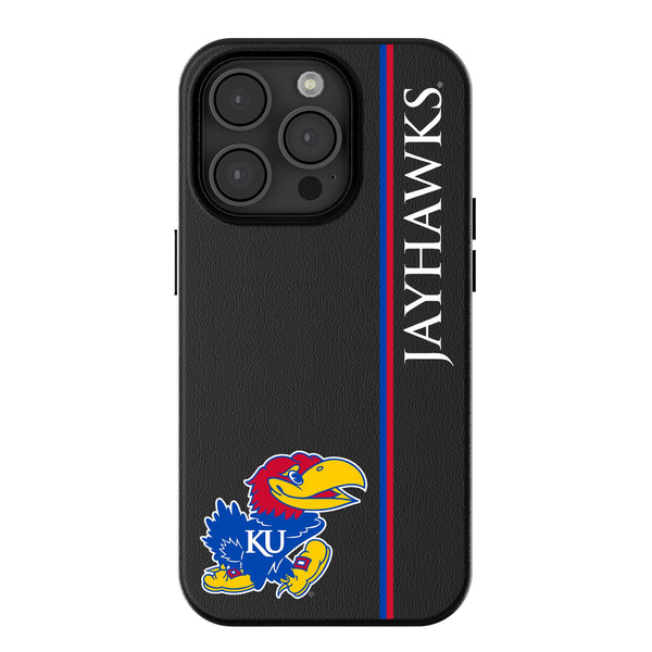 University of Kansas Jayhawks Sidebar iPhone MagSafe Compatible Phone Case