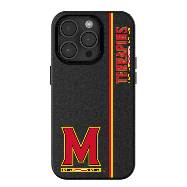 University of Maryland Terrapins Sidebar iPhone MagSafe Compatible Phone Case