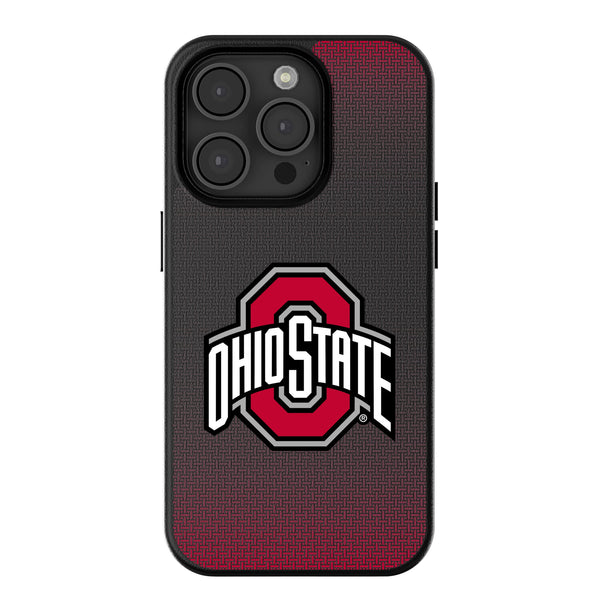 Ohio State University Buckeyes Linen iPhone MagSafe Compatible Phone Case