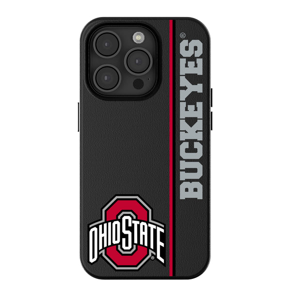 Ohio State University Buckeyes Sidebar iPhone MagSafe Compatible Phone Case