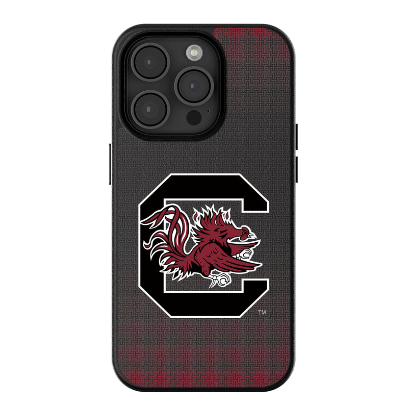 University of South Carolina Gamecocks Linen iPhone MagSafe Compatible Phone Case