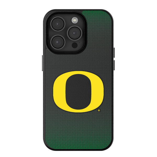 University of Oregon Ducks Linen iPhone MagSafe Compatible Phone Case