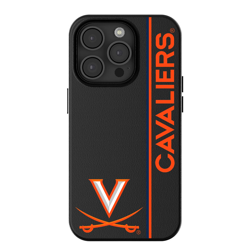 University of Virginia Cavaliers Sidebar iPhone MagSafe Compatible Phone Case