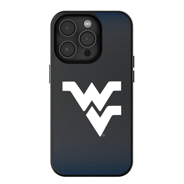 West Virginia University Mountaineers Linen iPhone MagSafe Compatible Phone Case