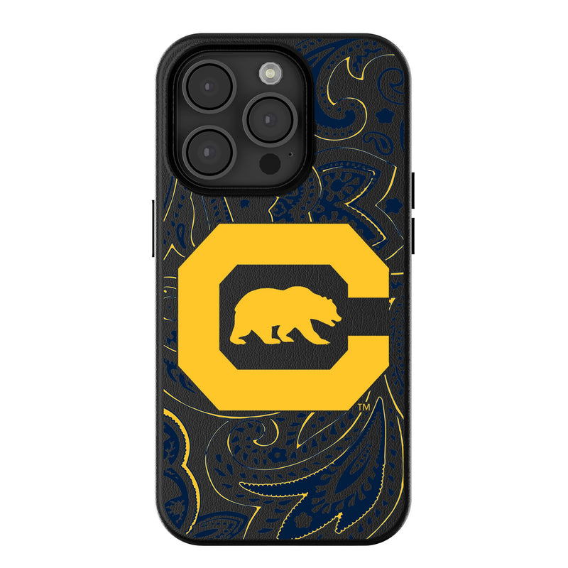 University of California Berkeley Golden Bears Paisley iPhone MagSafe Compatible Phone Case