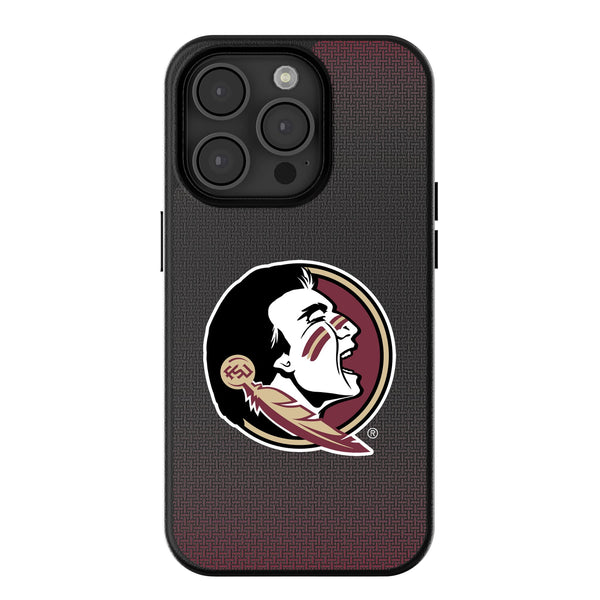 Florida State University Seminoles Linen iPhone MagSafe Compatible Phone Case