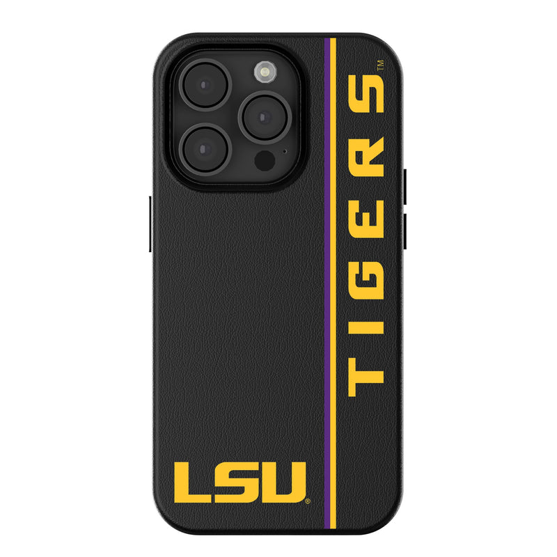 Louisiana State University Tigers Sidebar iPhone MagSafe Compatible Phone Case