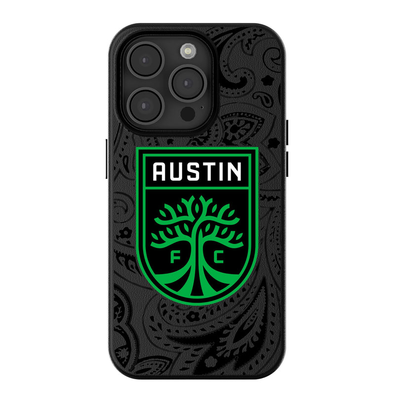 Austin FC  Paisley iPhone Magnetic Phone Case