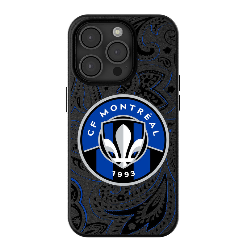 CF Montreal  Paisley iPhone Magnetic Phone Case