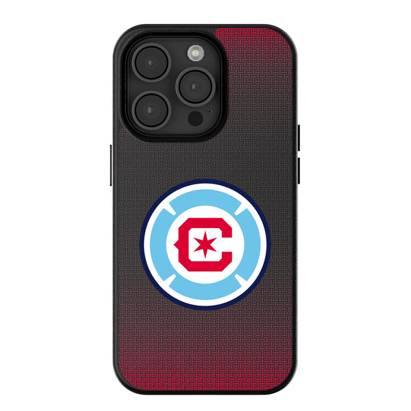 Chicago Fire  Linen iPhone MagSafe Compatible Phone Case