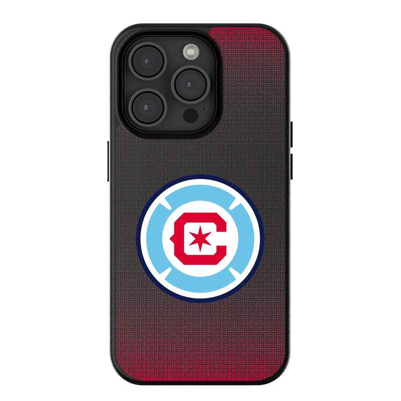 Chicago Fire  Linen iPhone MagSafe Compatible Phone Case