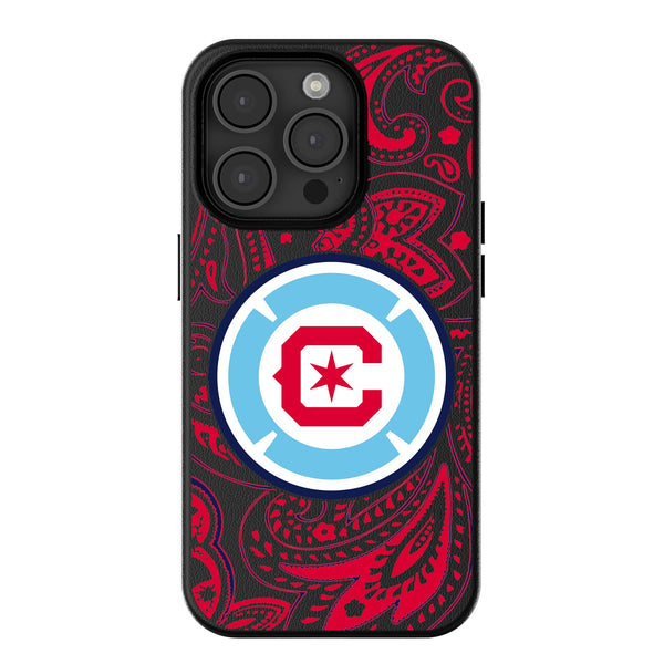 Chicago Fire  Paisley iPhone Magnetic Phone Case