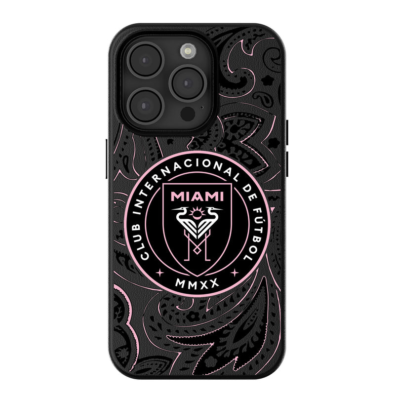 Inter Miami CF  Paisley iPhone Magnetic Phone Case