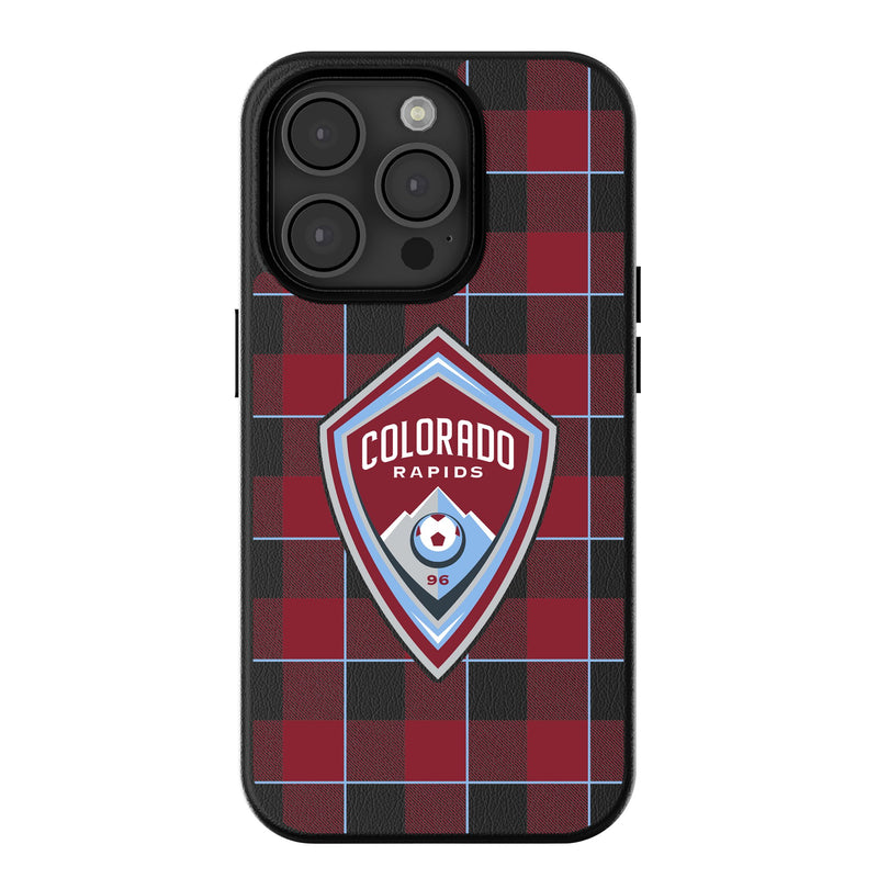 Colorado Rapids  Plaid iPhone Magnetic Phone Case