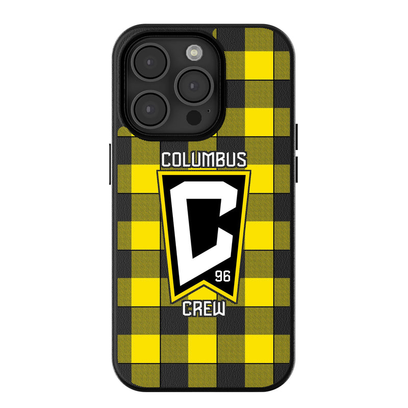 Columbus Crew  Plaid iPhone Magnetic Phone Case