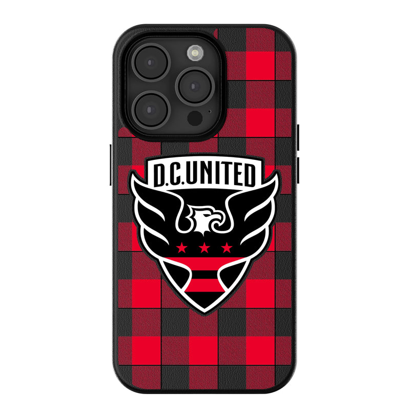 DC United  Plaid iPhone Magnetic Phone Case