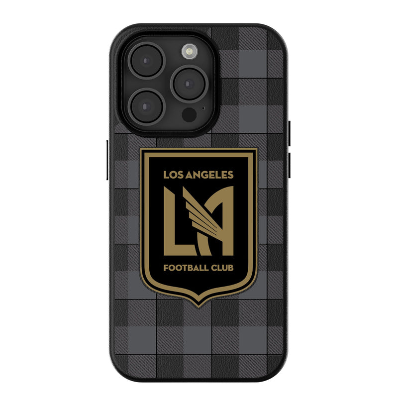 Los Angeles Football Club   Plaid iPhone Magnetic Phone Case