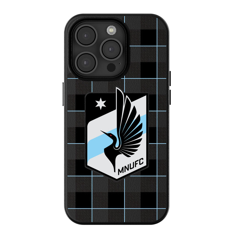 Minnesota United FC   Plaid iPhone Magnetic Phone Case