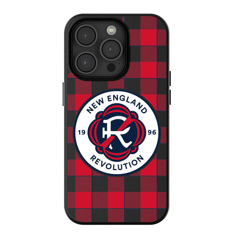 New England Revolution  Plaid iPhone Magnetic Phone Case