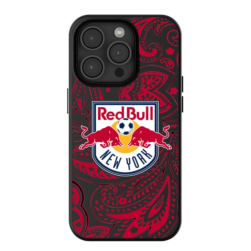 New York Red Bulls  Paisley iPhone Magnetic Phone Case