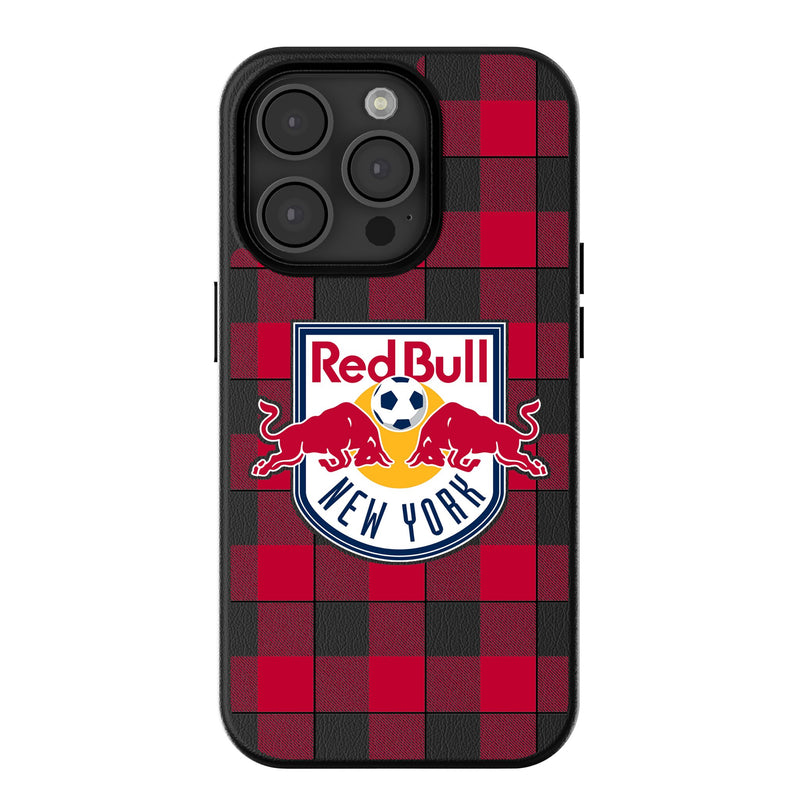 New York Red Bulls  Plaid iPhone Magnetic Phone Case