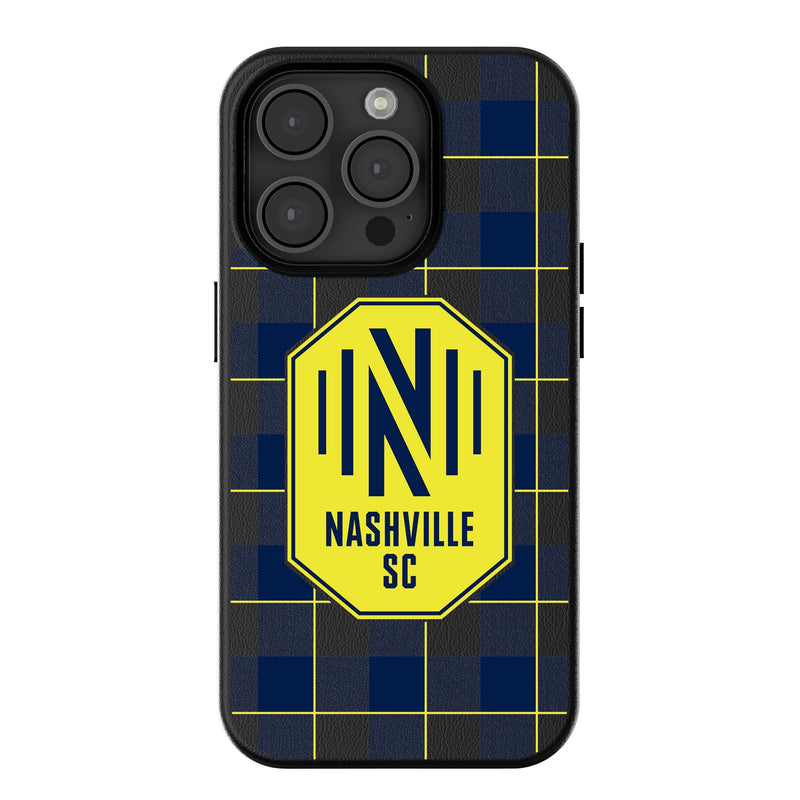 Nashville SC  Plaid iPhone Magnetic Phone Case