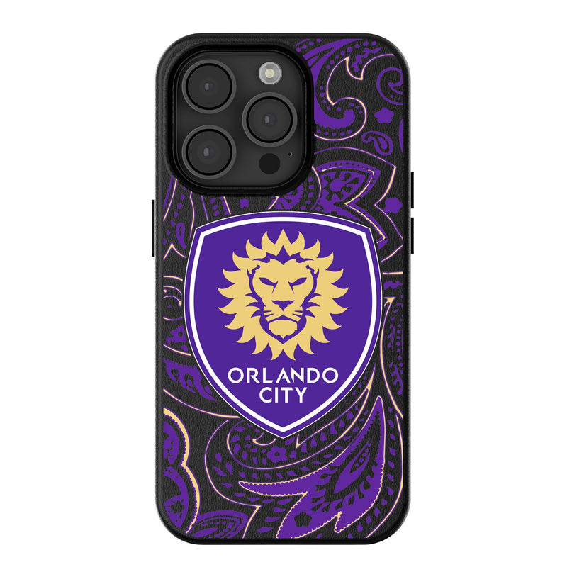 Orlando City Soccer Club  Paisley iPhone Magnetic Phone Case