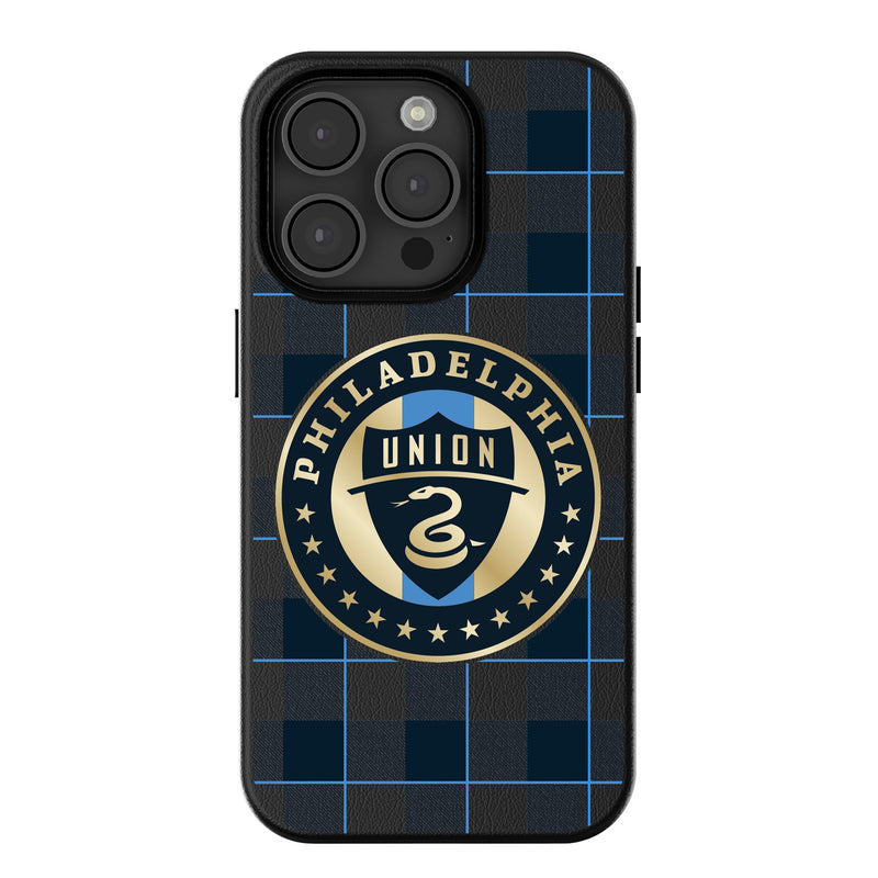 Philadelphia Union   Plaid iPhone Magnetic Phone Case