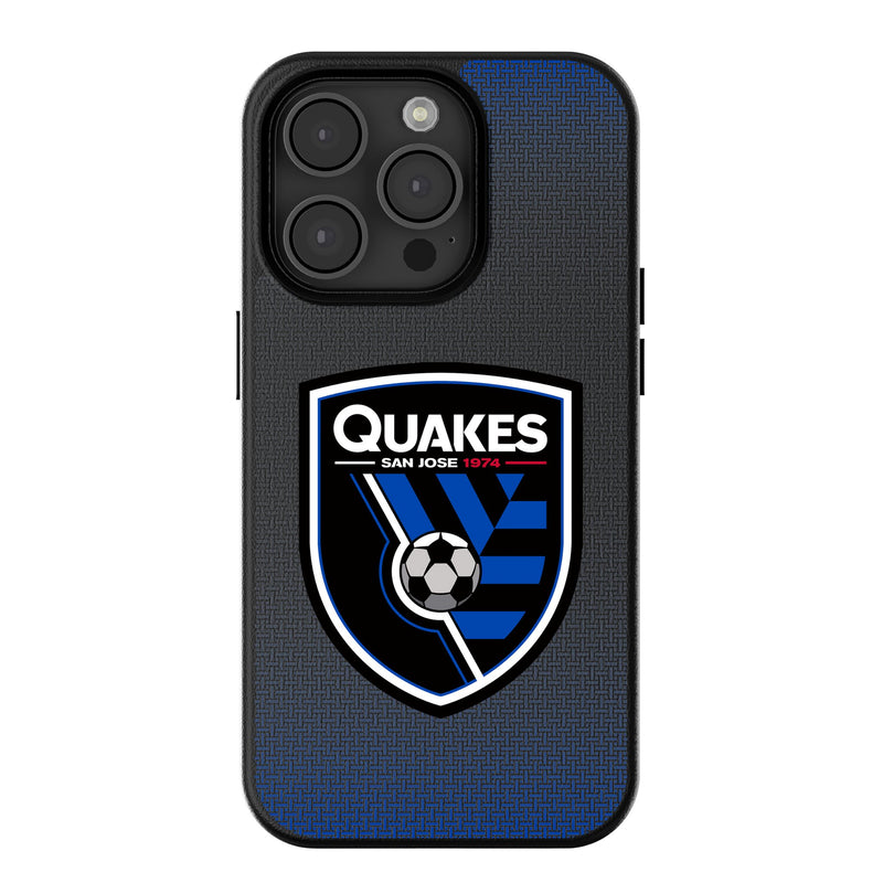 San Jose Earthquakes   Linen iPhone MagSafe Compatible Phone Case