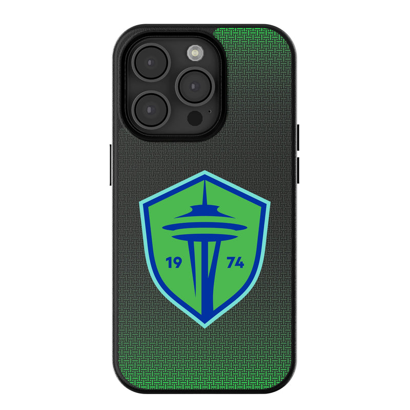 Seattle Sounders FC   Linen iPhone MagSafe Compatible Phone Case