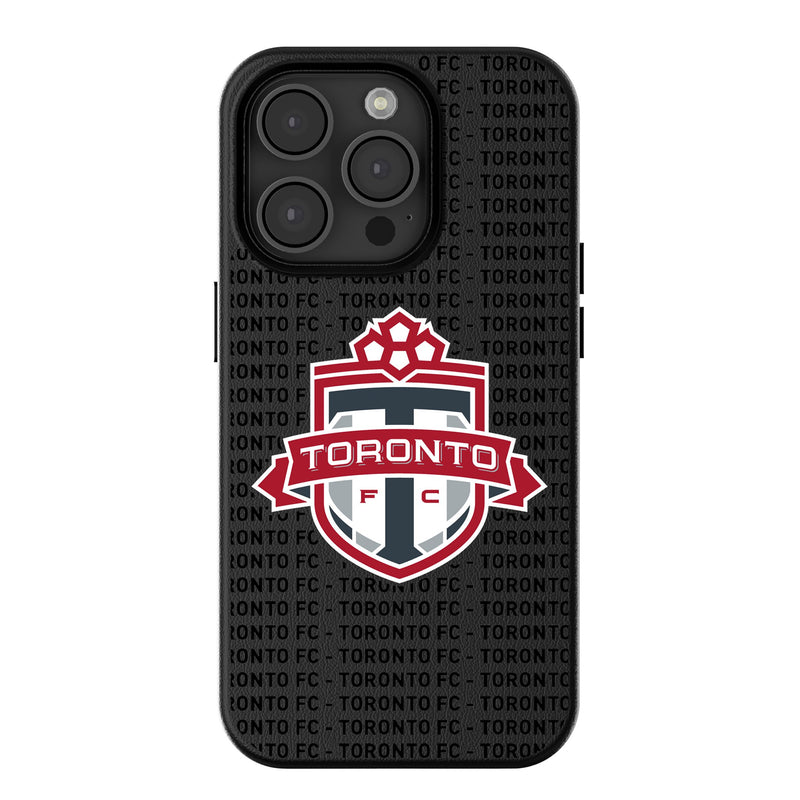 Toronto FC   Text Backdrop iPhone MagSafe Compatible Phone Case