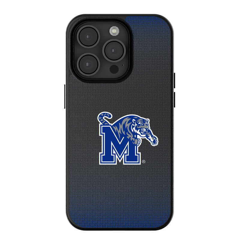 University of Memphis Tigers Linen iPhone MagSafe Compatible Phone Case