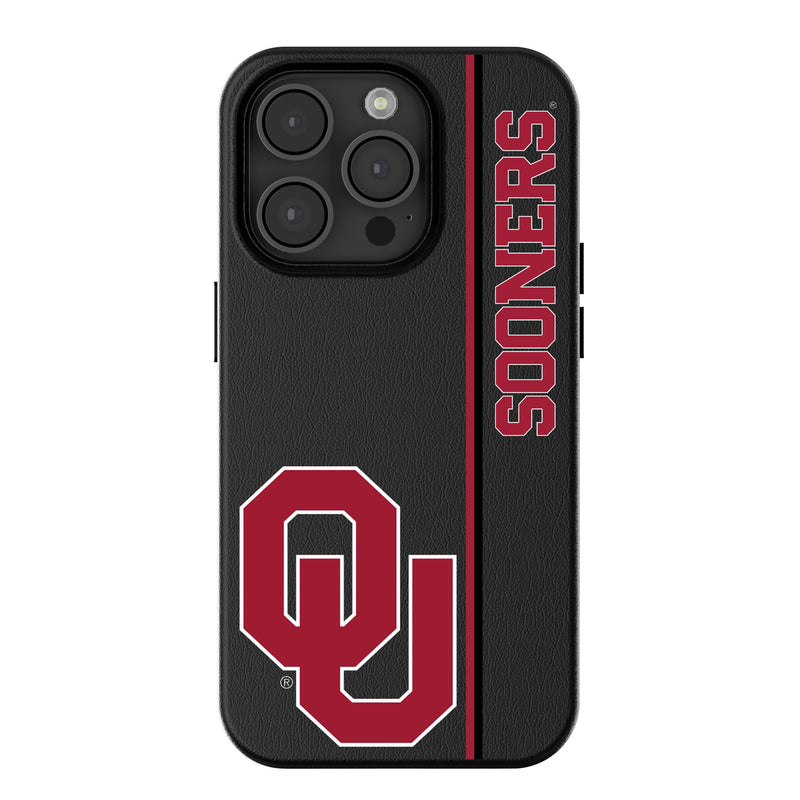 University of Oklahoma Sooners Sidebar iPhone MagSafe Compatible Phone Case