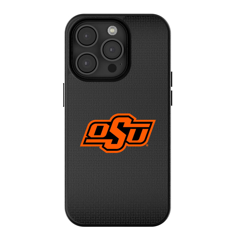 Oklahoma State University Cowboys Linen iPhone MagSafe Compatible Phone Case