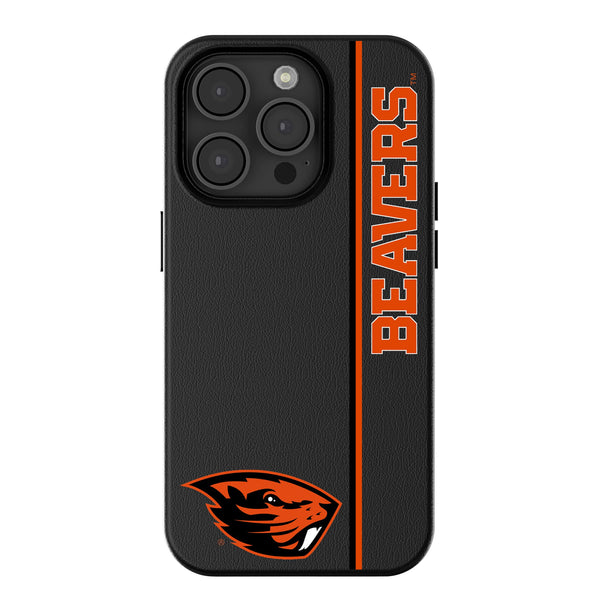 Oregon State University Beavers Sidebar iPhone MagSafe Compatible Phone Case