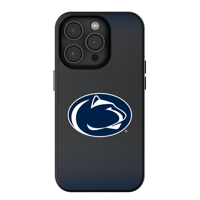 Pennsylvania State University Nittany Lions Linen iPhone MagSafe Compatible Phone Case