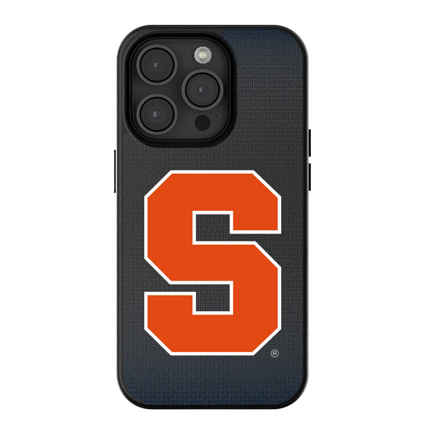 Syracuse University Orange Linen iPhone MagSafe Compatible Phone Case