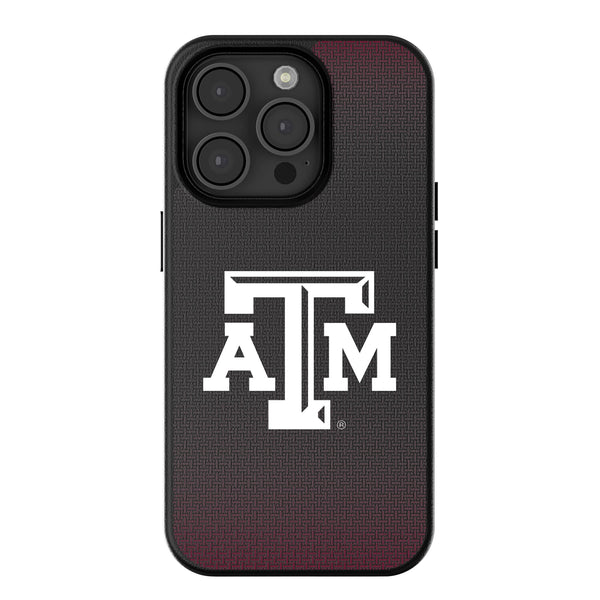 Texas A&M University Aggies Linen iPhone MagSafe Compatible Phone Case