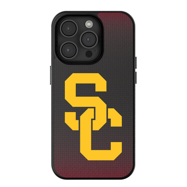 University of Southern California Trojans Linen iPhone MagSafe Compatible Phone Case