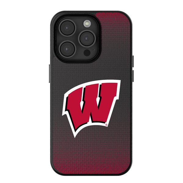 University of Wisconsin Badgers Linen iPhone MagSafe Compatible Phone Case