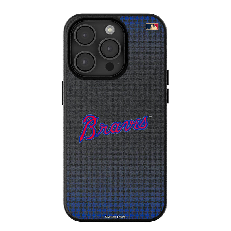 Atlanta Braves Home 2012 - Cooperstown Collection Linen iPhone MagSafe Compatible Phone Case