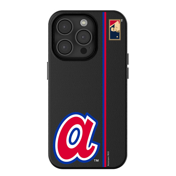 Atlanta Braves 1972-1980 - Cooperstown Collection Sidebar iPhone MagSafe Compatible Phone Case