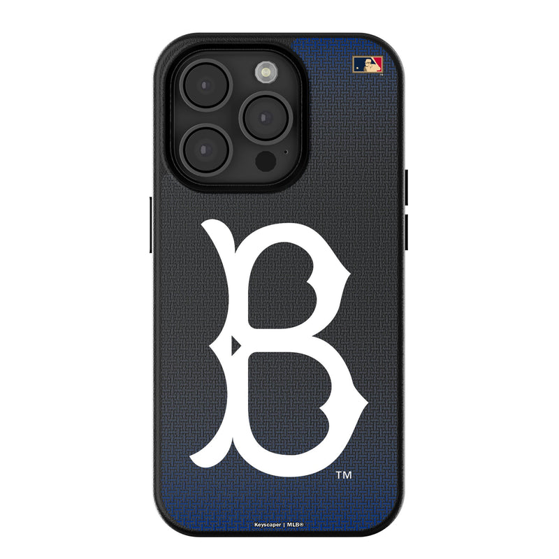 Brooklyn Dodgers 1949-1957 - Cooperstown Collection Linen iPhone MagSafe Compatible Phone Case