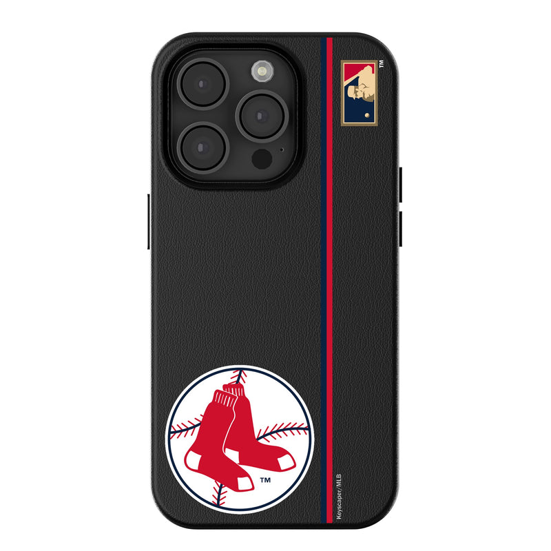 Boston Red Sox 1970-1975 - Cooperstown Collection Sidebar iPhone MagSafe Compatible Phone Case