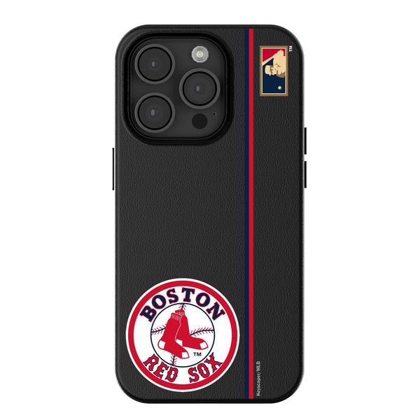 Boston Red Sox 1976-2008 - Cooperstown Collection Sidebar iPhone MagSafe Compatible Phone Case