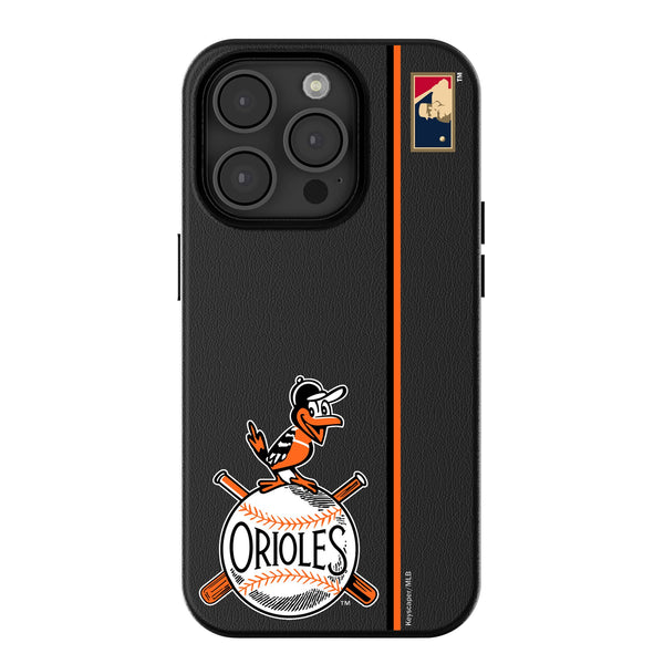 Baltimore Orioles 1954-1963 - Cooperstown Collection Sidebar iPhone MagSafe Compatible Phone Case