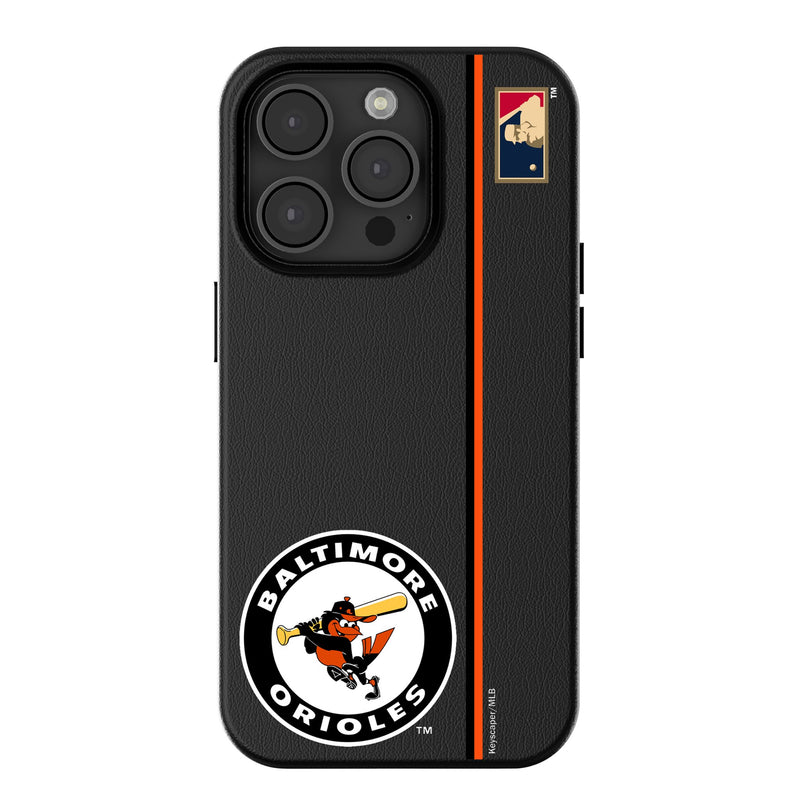 Baltimore Orioles 1966-1969 - Cooperstown Collection Sidebar iPhone MagSafe Compatible Phone Case